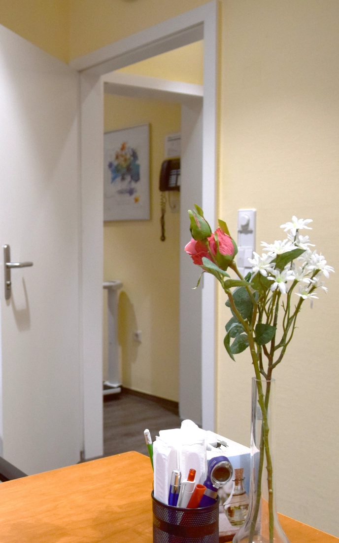 Räumlichkeiten: Arztzimmer